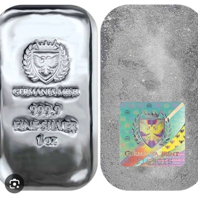 1 ounce Silver..Germania mint