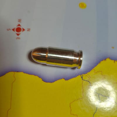 .999 Silver 45 cal bullet.
