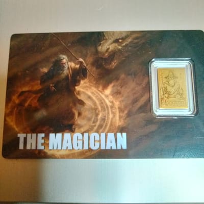 1/1000 Gold bar carded.