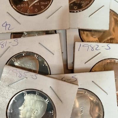 Proof Kennedy 1/2 Dollars