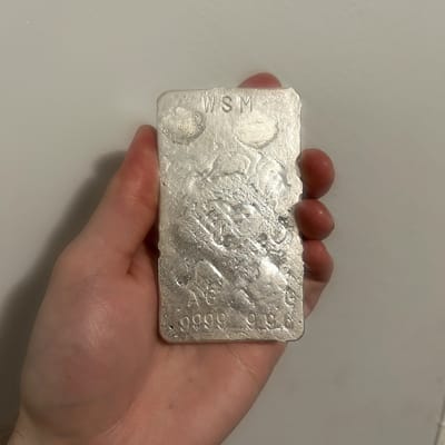 [WTS] Pure Silver 996g Bar