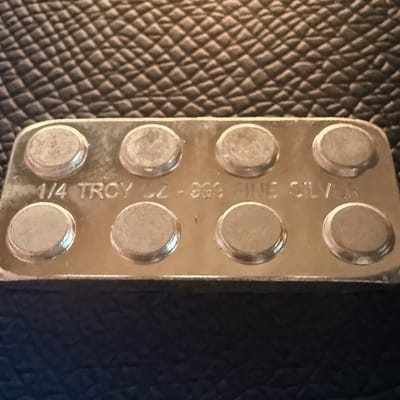 1/4 oz .999 Silver Building Block Bar - MPM