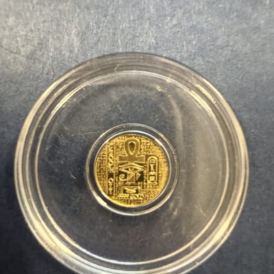 1/200 oz .9999 Gold Egyptian Scarab - MPM - additional view
