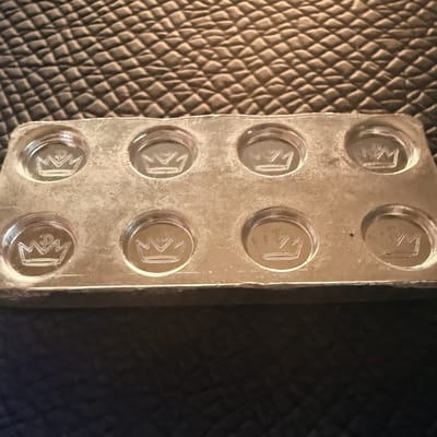 1/4 oz .999 Silver Building Block Bar - MPM - additional view