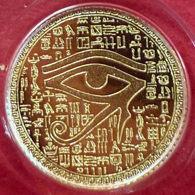 1/500 oz .9999 Gold Eye of Ra - MPM