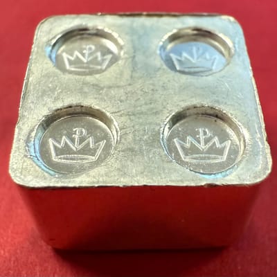 1/2 oz .999 Silver Building Block Bar - MPM Crown - additional view