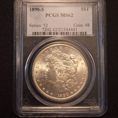 1890-S Morgan (over $10 off PCGS price guide!)