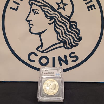 1987 P Constitution Silver Dollar MS70 ICG