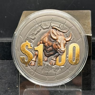 2026 Silver Breaks $100 Bull Market 5 oz .999 Fine