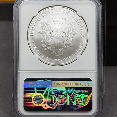 American Silver Eagle 2007 NGC MS69 - additional view