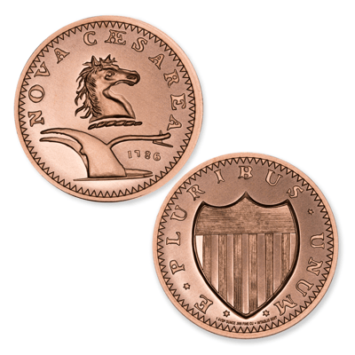 COLONIAL TRIBUTE SERIES - NEW JERSEY 1OZ 