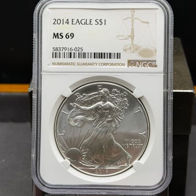American Silver Eagle 2014 NGC MS69