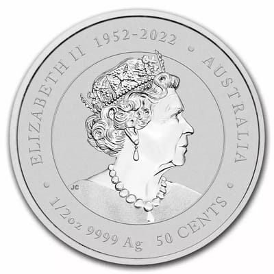 2024 1/2oz White Dragon by Perth Mint in Capsule - additional view