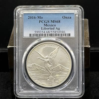 2016 Libertad 1oz Onza ~ PCGS MS68