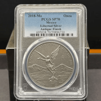 2018 Antiqued Libertad 1oz PCGS SP70