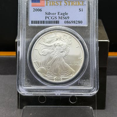 2006 American Silver Eagle - PCGS MS69
