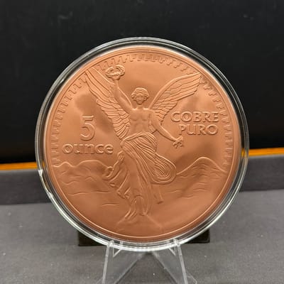 LIBERTAD ANGEL OF INDEPENDENCE TRIBUTE ~ 5 OZ COP