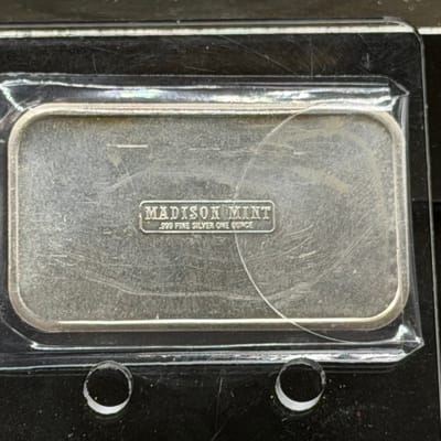 1903 Cadillac Auto Bar-Madison Mint 1 Troy oz .999 - additional view