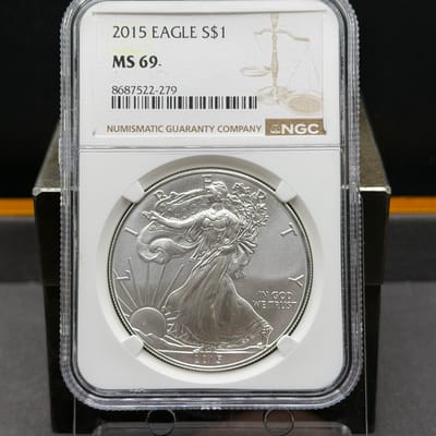 American Silver Eagle 2015 NGC MS69