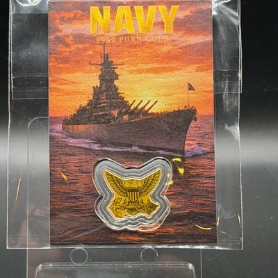 GOLD Navy Gold 1/1000 oz in Assay