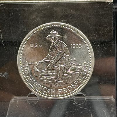 1985 Engelhard Prospector Silver Rd Tube ~ Eagle - additional view