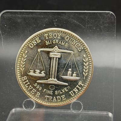 Near Spot: Silver Trade Unit 1oz Round - additional view