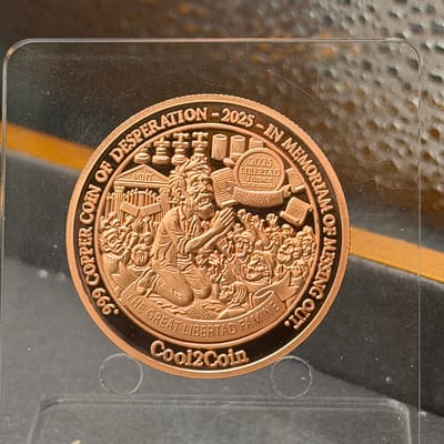 🇲🇽 2025 1oz Copper Libertad Round - Colorized - additional view