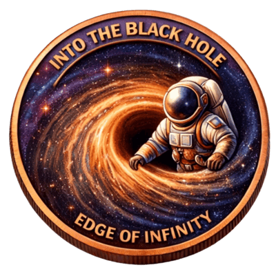 Discover the Unknown - Black Hole 5 oz Copper Rd