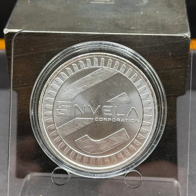 Envela April 2020 ~ Covid 19 Round Silver - additional view
