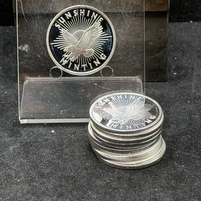 Sunshine Minting Silver 1/2oz Round - additional view