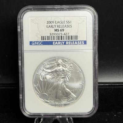 2009 American Silver Eagle 1oz NGC MS69