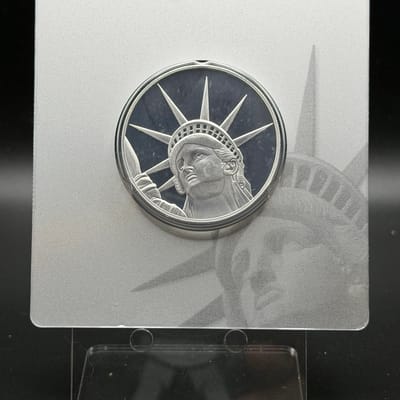 2022 Pamp Suisse ~ Solomon ~ Silver Liberty 1.5oz