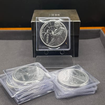 Darth Vader 1oz Silver Round ~ 2022 Niue - additional view