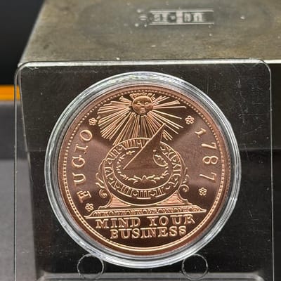 COLONIAL TRIBUTE SERIES - FUGIO CENT COPPER 1OZ - additional view