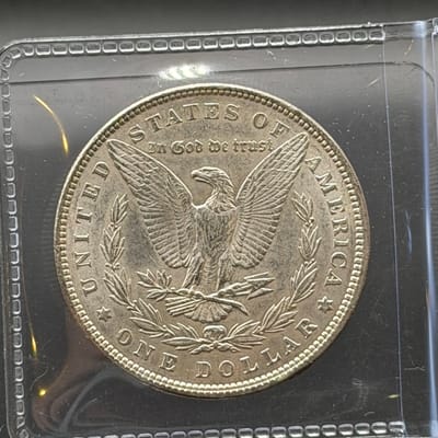 1898 P Morgan Silver Dollar. ~ Box M - additional view