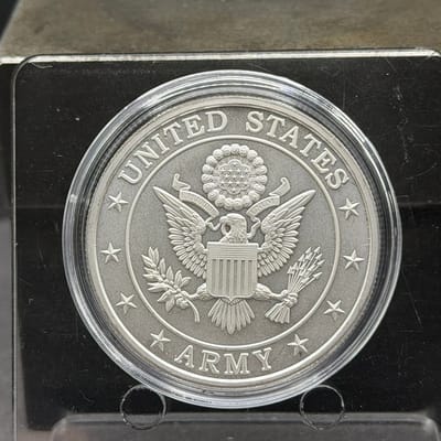 Army ~ Land Of The Free Because Of The Brave Coin