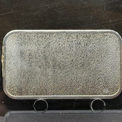 Engelhard 1oz Bar ~ Frosted Back ~ PD88814 - additional view