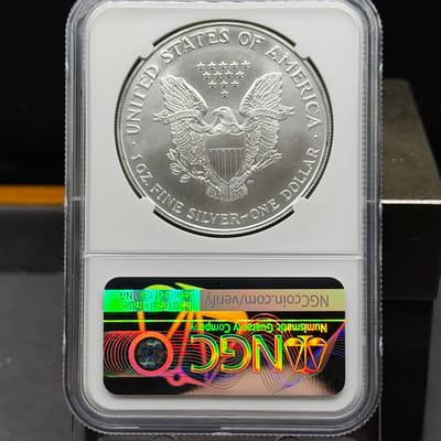 American Silver Eagle 1997 NGC MS69 - additional view