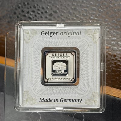 Silver Geiger 5 gram in Assay