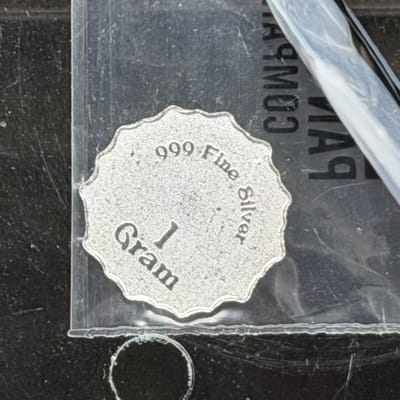 Sunshine Face ~ Silver 1g by Pan Silver - additional view