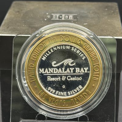 Casino Silver Strike 0.6oz ~ Mandalay Bay - additional view