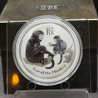 2016 Australia Year of The Monkey Perth 1 Oz 999 