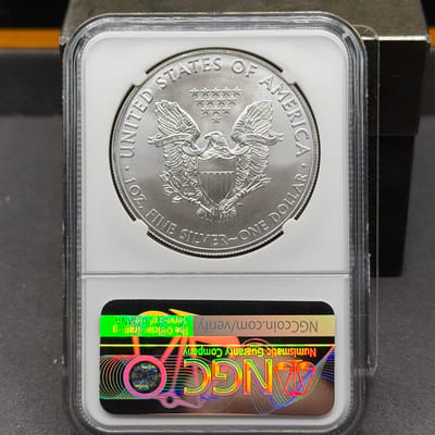 American Silver Eagle 2015 NGC MS69 - additional view