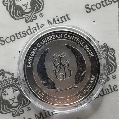 2023 Antiqua & Barbuda Silver 1oz Scottsdale - additional view
