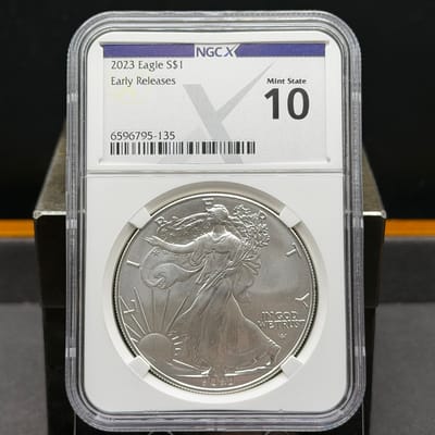 American Silver Eagle 2024 NGCX MS10 Early Release