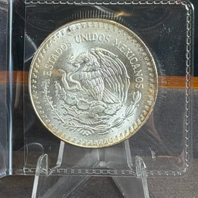 1991 LIBERTAD 1 ONZA SILVER ROUND ~ 1OZ ~ Type 1 - additional view