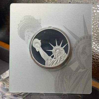 NEW 1.5oz 2021 Pamp Suisse Solomon Isl Silver Liberty