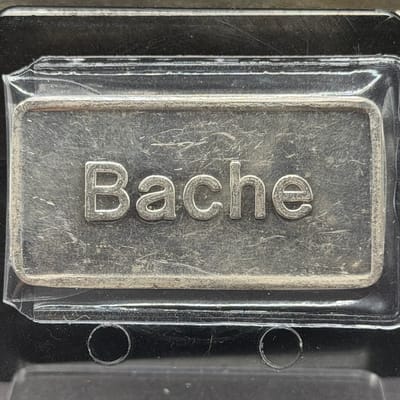 Bache VIntage 1oz Bar ~ Bx4