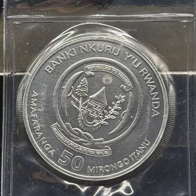 2020 Rwanda ~ Mayflower 1oz Coin - additional view