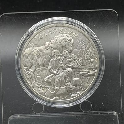 Geronimo ~ Legendary Warriors Series 1oz